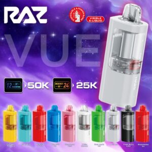 RAZ VUE 50K Disposable Pod 5% 5ct/Box