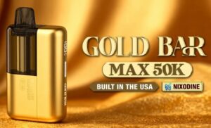 Gold Bar Max 50K Disposable Kit 5pack/Display