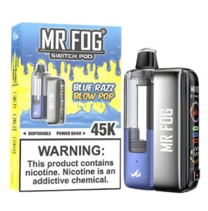 MR FOG SWITCH 5% DISPOSABLE POD KIT (100ML) 45K PUFFS 5CT/ BOX